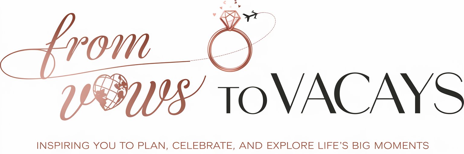 From Vows to Vacays logo