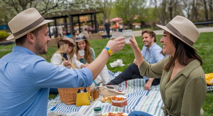 Fun Spring Picnic with friends